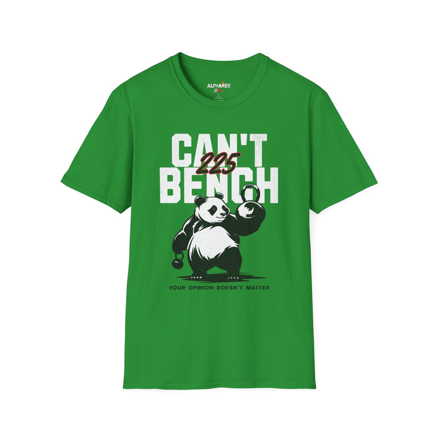 Can't Bench 225 Unisex Softstyle T-Shirt