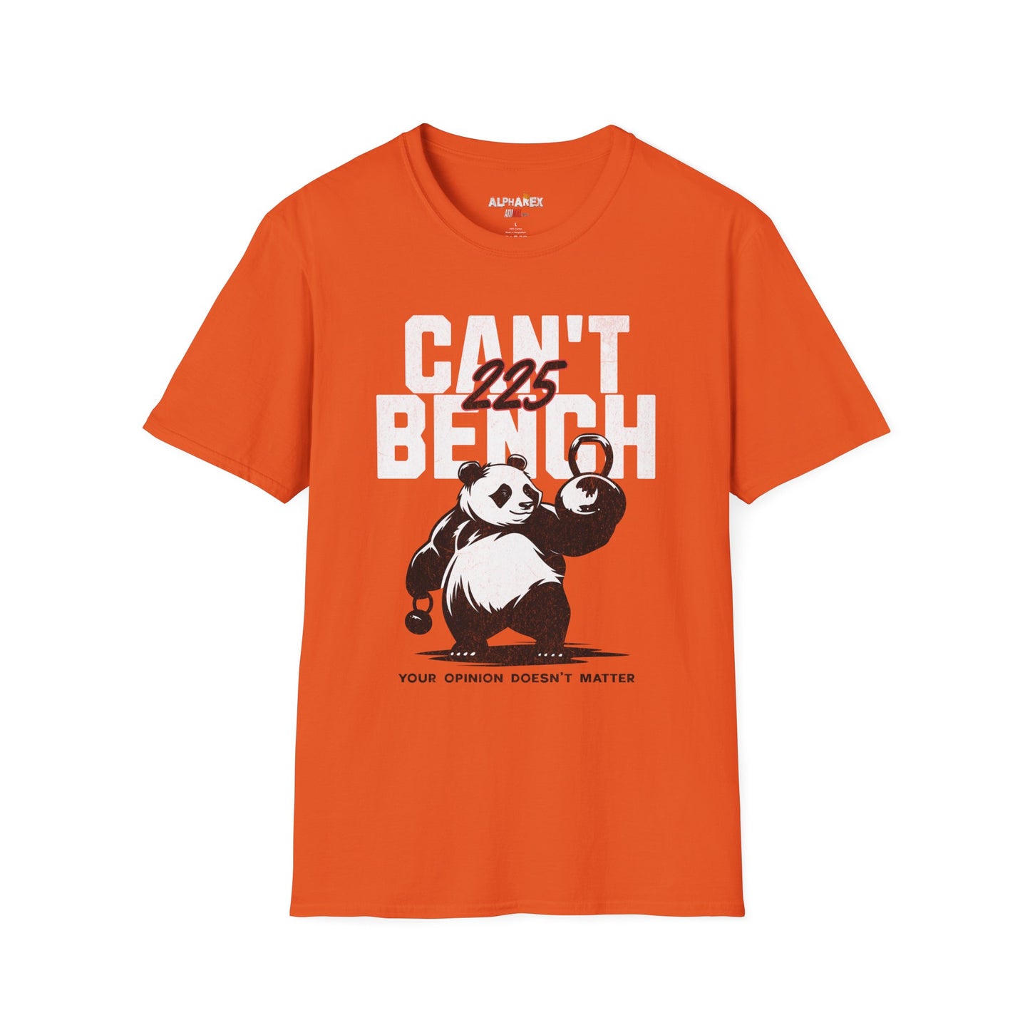 Can't Bench 225 Unisex Softstyle T-Shirt