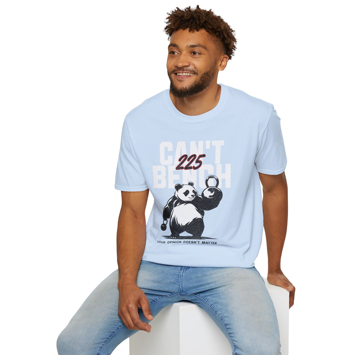 Can't Bench 225 Unisex Softstyle T-Shirt