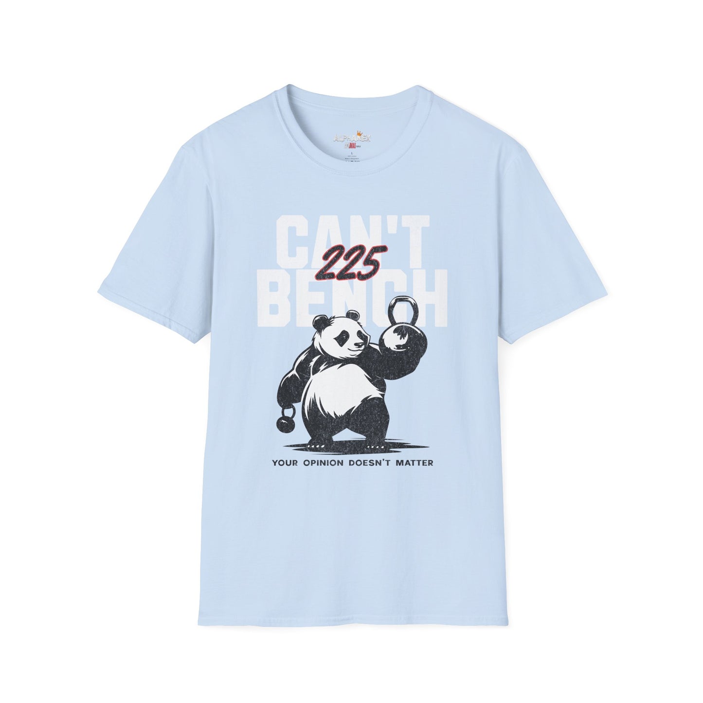 Can't Bench 225 Unisex Softstyle T-Shirt