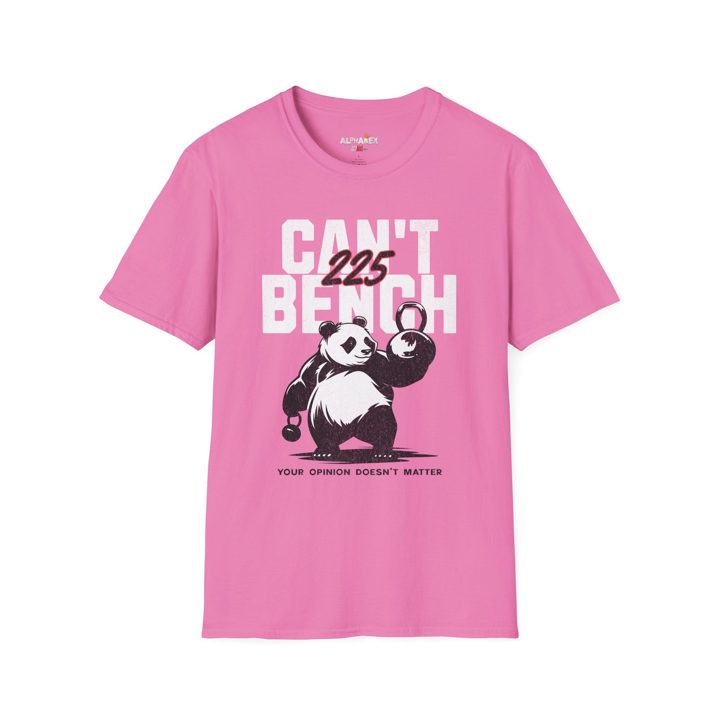 Can't Bench 225 Unisex Softstyle T-Shirt