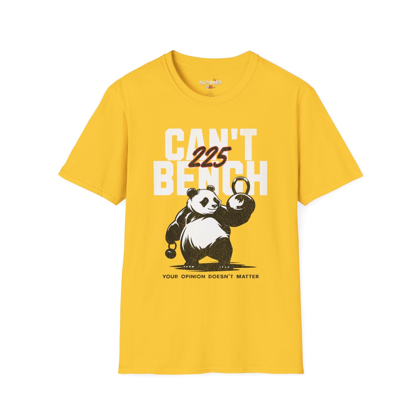 Can't Bench 225 Unisex Softstyle T-Shirt