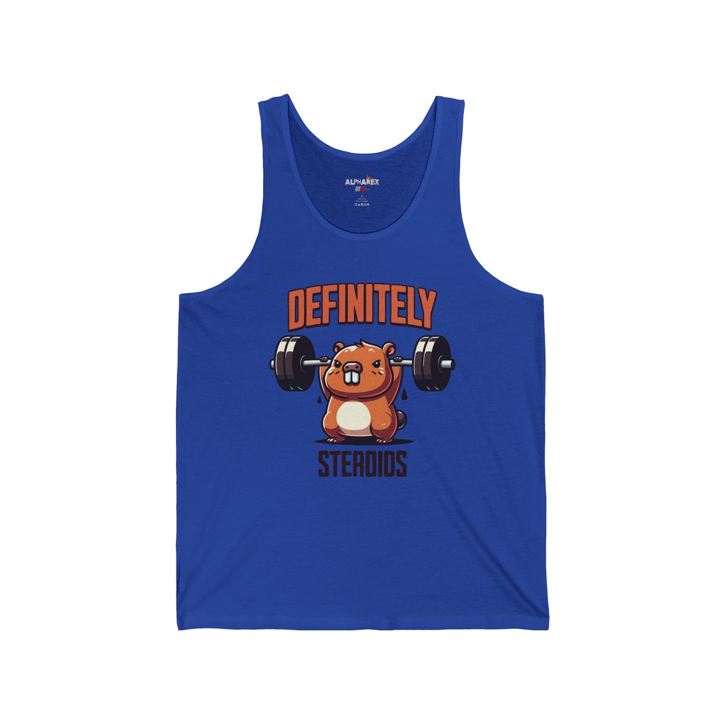 Definitely Steroids Unisex Jersey Tank
