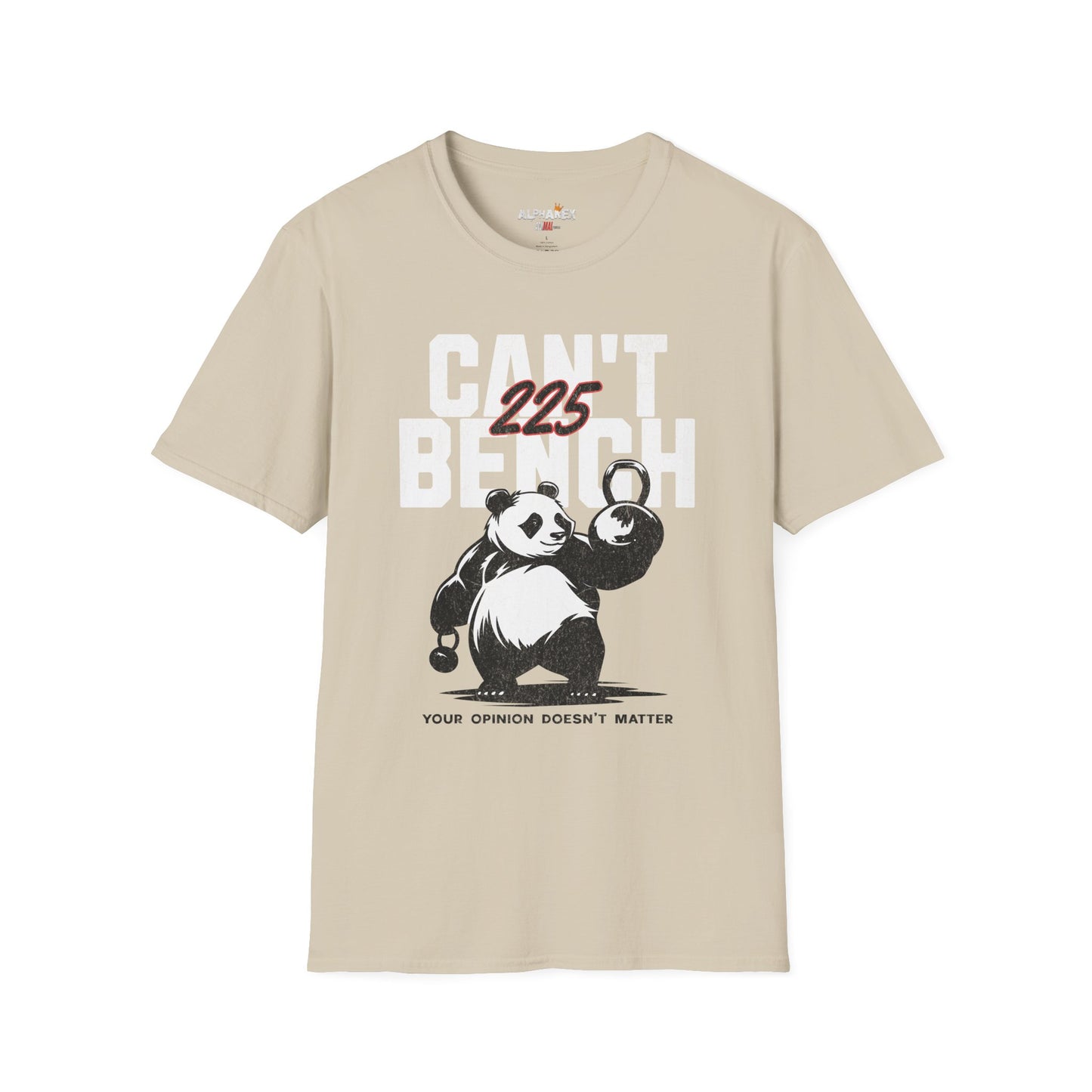 Can't Bench 225 Unisex Softstyle T-Shirt