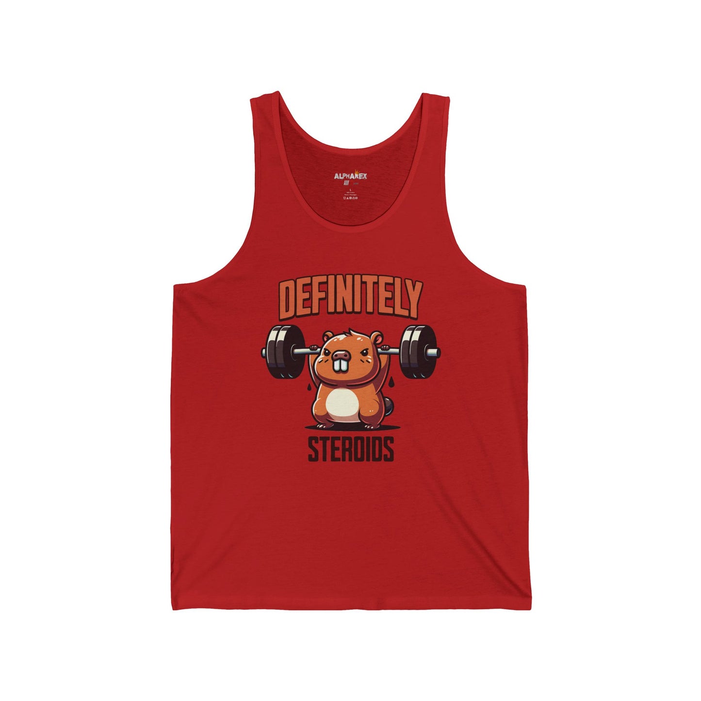 Definitely Steroids Unisex Jersey Tank